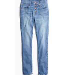 Madewell 9” High Riser Jeans